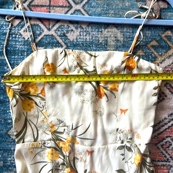 Reformation Peach Aurora Dress (NWT / Size 2) - Picture 7 of 8